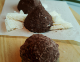 Truffes à la noix de coco et au chocolat