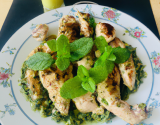 Poulet à la menthe