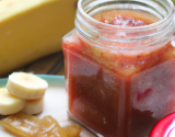 Confiture rhubarbe banane