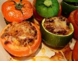 Tomates et courgettes au four