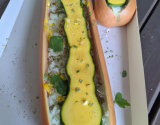 Hot dog de courgette facile