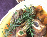 Agneau confit à la provençale