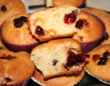 Cupcakes aux cranberries