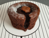 Cake fondant au chocolat au beurre salé