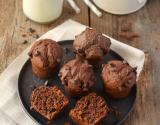 Muffins au chocolat sans lactose