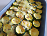 Gratin de courgettes et cantal