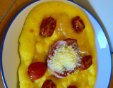 Pizza à la polenta