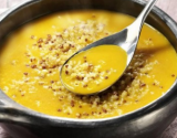 Soupe de potimarron au quinoa gourmand