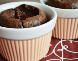 Ramequins fondant au chocolat classique