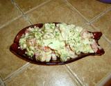 Salade d'avocats aux crevettes