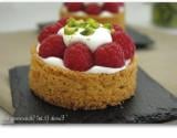 Tartelettes aux framboises gourmandes