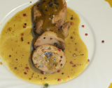 Médaillon de veau à la moutarde