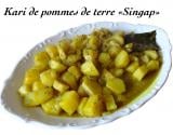 Kari de pomme de terre "Singap"