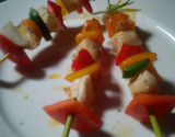 Brochette de lotte