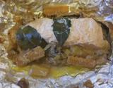 Saumon en papillote des îles