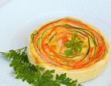 Tartelette surimi et courgettes