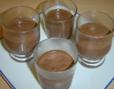 Mousse au chocolat noir et noix de beurre doux