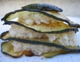 Le millefeuille de courgette à la semoule