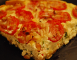 Tarte estivale tomates cerises & ricotta