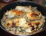 Roulé de poulet champêtre