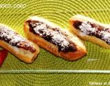 Mini éclairs choco-coco