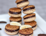 Macarons banane, chocolat, coco !