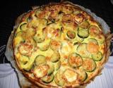 Tarte courgettes et chèvre