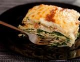 Lasagne au saumon et aux épinards