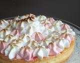 Tarte citron meringue Italienne colorée