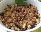 Crumble à la provençale et ses petits lardons