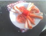 Salade de tomate au surimi