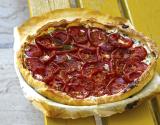 Tarte au thon et aux tomates simple