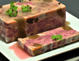 Terrine de bœuf glacée au Porto