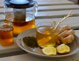 Thé gingembre, miel et citron