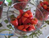 Tartare de fraises aux pistaches