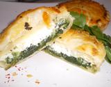 Feuilletés chèvre et épinards