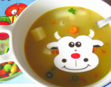 Soupe à La Vache Qui Rit pour enfants