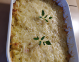 Gratin de riz complet