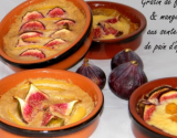 Gratin de mangue & figues aux senteurs de pain d'épices