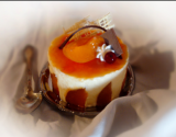 Entremet aux abricots