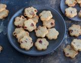 Sablés sans gluten aux cranberries (sans oeufs, sans beurre)