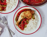 Poulet basquaise au Companion