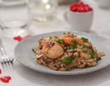 Risotto aux champignons et noix de Saint-Jacques au Thermomix