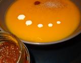 Soupe courge butternut - pate de curry rouge