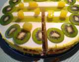 Gâteau léger citron kiwi