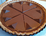 Tarte aux trois chocolats