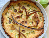 Clafoutis aux poireaux