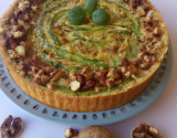 Tourte aux courgettes et noisettes