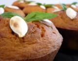 Muffins au potiron et noisettes croquantes au cœur de mozzarella