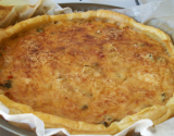 Tarte au thon et poivrons grillés